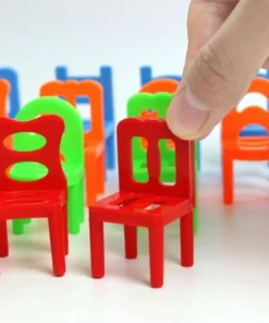 18 Pcs Chair Stacking Game For Kids